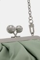 Weekend Max Mara torebka skórzana PRATI zielony 2615511164600