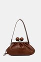 Weekend Max Mara torebka skórzana ALISSO skóra licowa brązowy 2615511194600