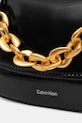 Δερμάτινη τσάντα Calvin Klein LV04F3403G μαύρο