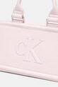 Calvin Klein torebka damska z imitacji skóry różowy LV04F3411G