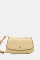 Calvin Klein torebka skóra licowa żółty LV04F3421G