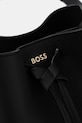 Δερμάτινη τσάντα BOSS Lenah SM Bucket μαύρο 50557980
