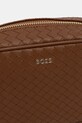 Τσάντα BOSS Sandy Crossbody SQ καφέ 50558012