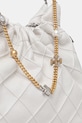Tory Burch torebka skórzana Fleming biały 164022.100