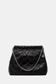 Tory Burch torebka skórzana Fleming skóra licowa czarny 165170.001