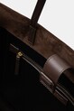 Tory Burch torebka zamszowa Ella Suede 170980.200 brązowy