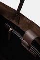 Tory Burch torebka zamszowa Ella Suede 170980.200 brązowy