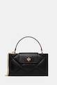 Tory Burch torebka skórzana Kira Diamond skóra licowa czarny 174999.001