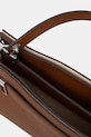 Δερμάτινη τσάντα Tory Burch Lee Radziwill 175603.200 καφέ
