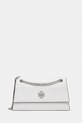 Tory Burch torebka skórzana Kira Turnlock skóra licowa biały 176642.100