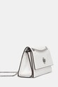 Tory Burch torebka skórzana Kira Turnlock 176642.100 biały SS26