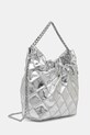 Tory Burch torebka skórzana Fleming 176040.040 srebrny SS26