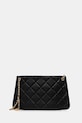 Δερμάτινη τσάντα Tory Burch Fleming λείο δέρμα μαύρο 176623.001