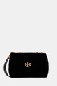Torba Tory Burch Kira Diamond premalo za format A4 crna 177517.001