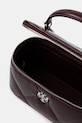 Tory Burch torebka skórzana Kira Diamond 174394.500 bordowy