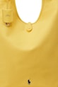 Polo Ralph Lauren torebka skórzana 428P07166 żółty