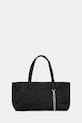 Tommy Jeans torebka bawełniana nie mieści A4 czarny AW0AW18268