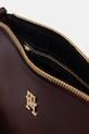 Tommy Hilfiger torebka skórzana AW0AW18143 bordowy