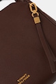 Tommy Hilfiger torebka skórzana brązowy AW0AW18152