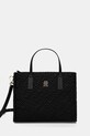 Tommy Hilfiger torebka skóra licowa czarny AW0AW18162