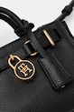 Akcesoria Tommy Hilfiger torebka skórzana AW0AW18167 czarny