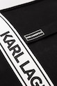 Bombažna torba Karl Lagerfeld K/ESSENTIAL črna B1M46078