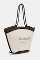 Karl Lagerfeld torebka K/HOTEL B1W46069 beżowy SS26