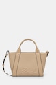 Karl Lagerfeld torebka K/VILLE nie mieści A4 beżowy B1W30067
