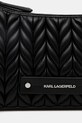 Akcesoria Karl Lagerfeld torebka K/WEAVE B1W30082 czarny