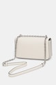 Akcesoria Karl Lagerfeld torebka skórzana K/SIGNATURE B1W30046 beżowy