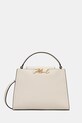Karl Lagerfeld torebka skórzana K/SIGNATURE skóra licowa beżowy B1W30058