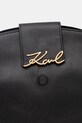 Кожена чанта Karl Lagerfeld K/SIGNATURE черен B1W30059