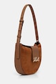 Karl Lagerfeld torebka zamszowa K/SIGNATURE B1W30196 brązowy SS26