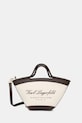 Τσάντα Karl Lagerfeld K/HOTEL υφασμάτινο μπεζ B1W46067