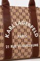 Чанта Karl Lagerfeld K/RSG кафяв B1W50021
