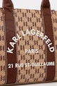 Чанта Karl Lagerfeld K/RSG кафяв B1W50021