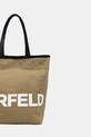 Akcesoria Karl Lagerfeld torebka bawełniana K/ESSENTIAL B1W50050 zielony