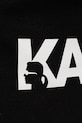 Bavlnená taška Karl Lagerfeld K/ESSENTIAL čierna B1W50050