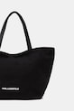 Αξεσουάρ Βαμβακερή τσάντα Karl Lagerfeld IKON B1W50052 μαύρο
