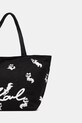 Dodatki Bombažna torba Karl Lagerfeld IKON B1W50053 črna