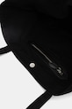 Bombažna torba Karl Lagerfeld IKON B1W50053 črna