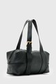 Akcesoria AllSaints torebka skórzana W493XD czarny