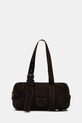Τσάντα σουέτ AllSaints δέρμα σαμουά καφέ W617XD