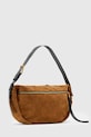 Αξεσουάρ Τσάντα σουέτ AllSaints W568XD καφέ