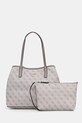 Guess torebka VICTTORIA mieści A4 beżowy HWESG9.51428