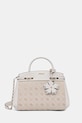 Τσάντα Guess MELINDA απομίμηση λείου δέρματος μπεζ HWJP99.02060