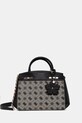 Τσάντα Guess MELINDA απομίμηση λείου δέρματος μαύρο HWJP99.02060