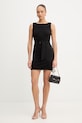 Guess poșetă MELINDA imprimeu negru HWKL99.33780
