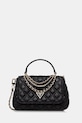 Guess kézitáska GIULLY szintetikus bőr fekete HWQG96.73190