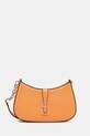 Τσάντα Guess CARRIE απομίμηση λείου δέρματος πορτοκαλί HWVG98.96180